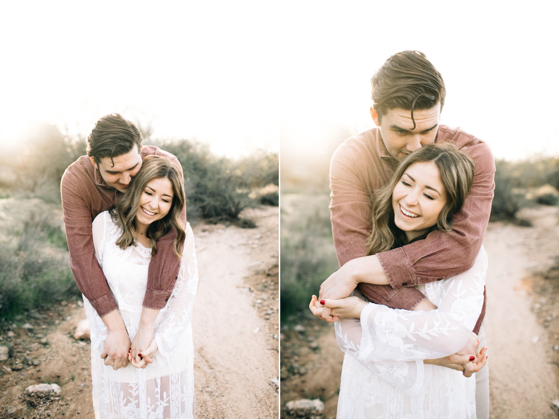 Taylor + Jessi // Arizona Engagement - Rachel Jane Photo